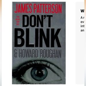 James Patterson — Don't Blink